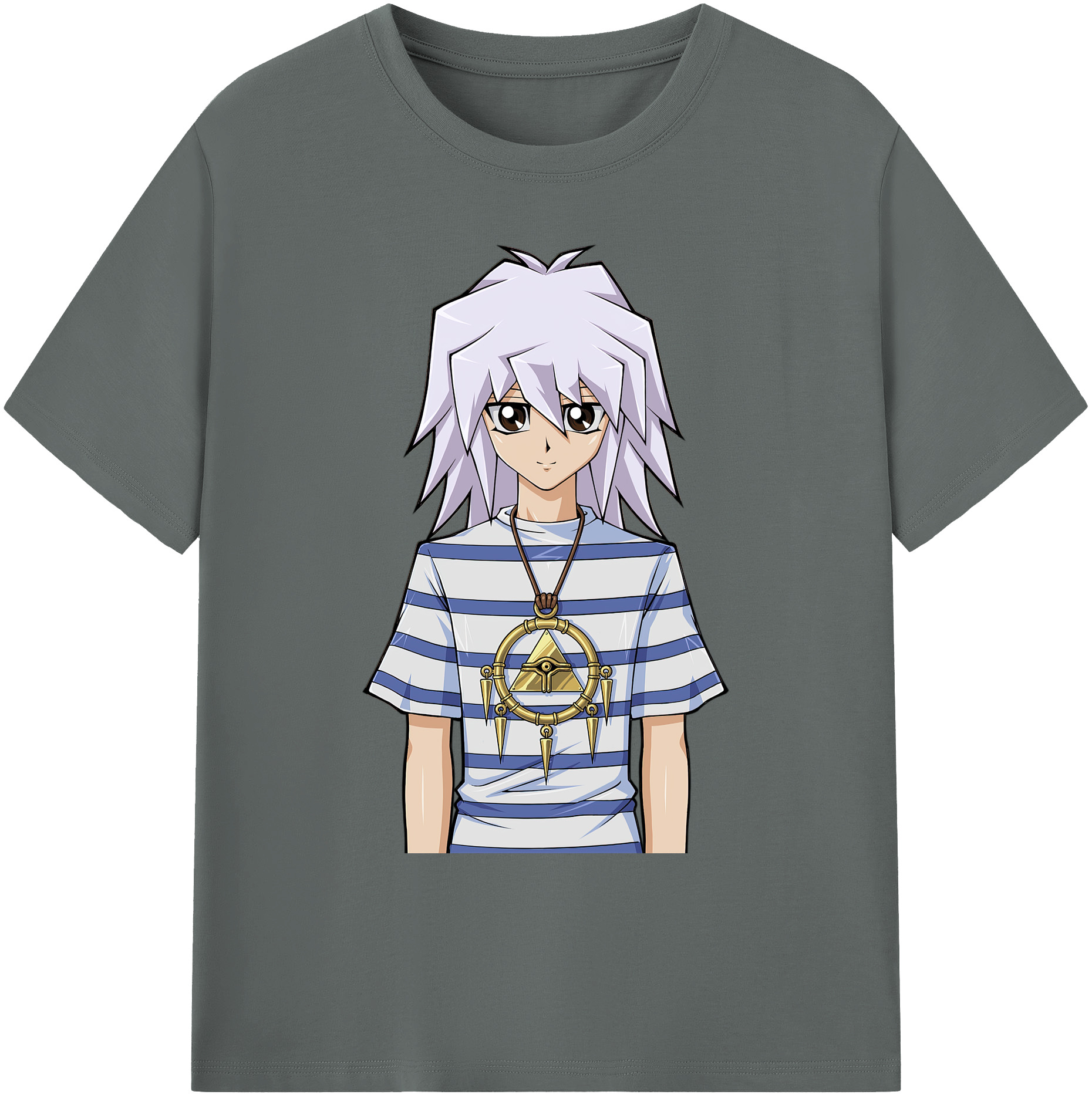 （画像用） 遊☆戯☆王 Yu-Gi-Oh! 綿100％ メンズ半袖Tシャツ｜肌触りやわらか＆通気性